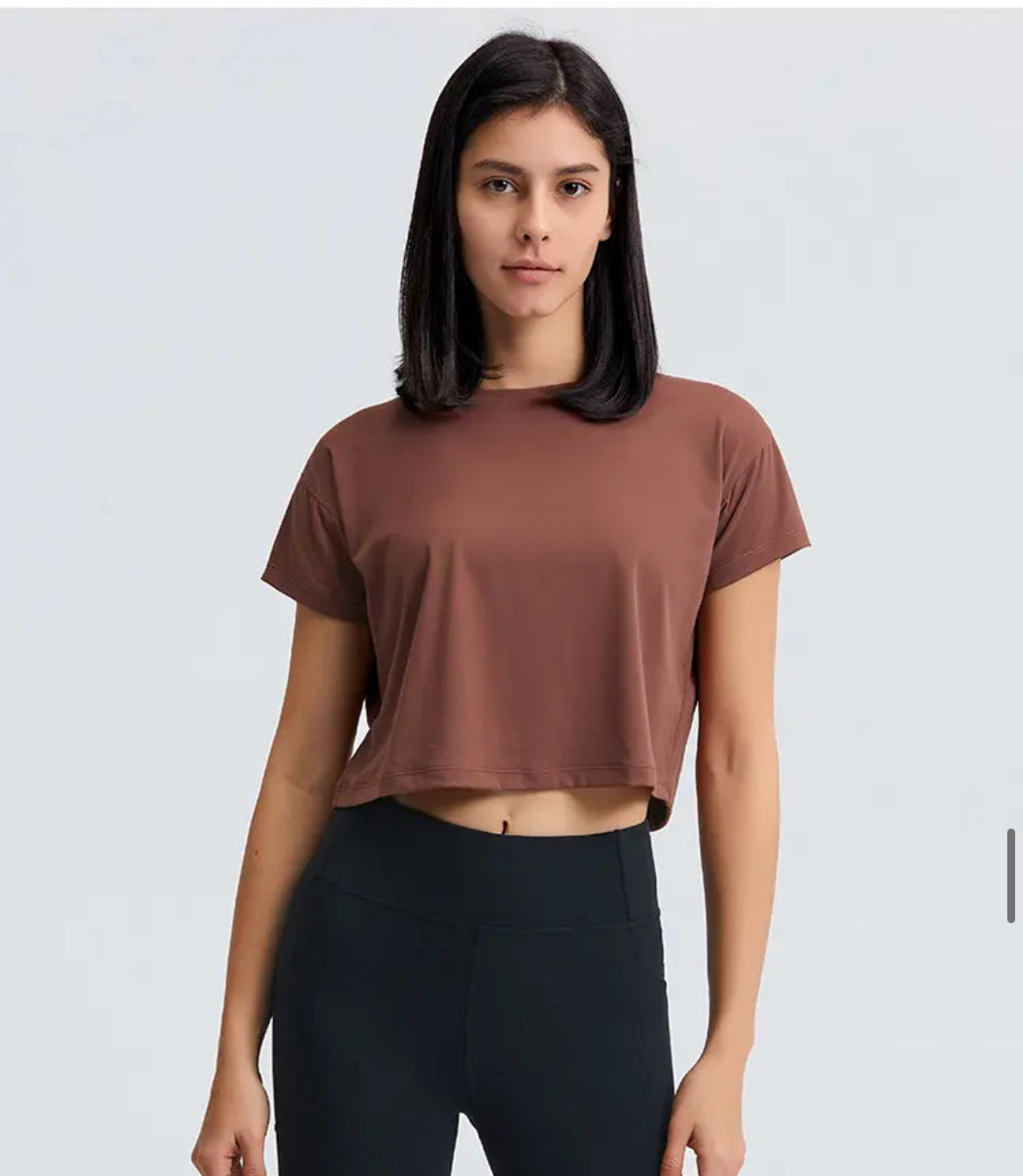 Go Shorty Cropped Tee